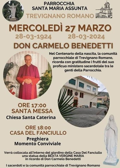 MONS. CARMELO BENEDETTI